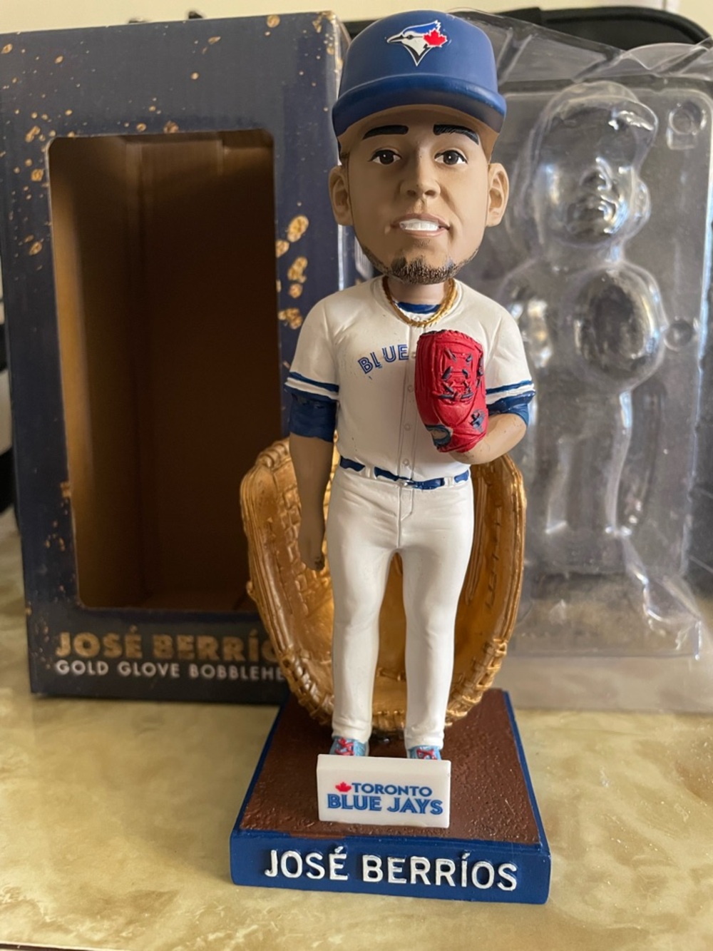 Jose Berrios gold glove Toronto Blue Jays Bobblehead